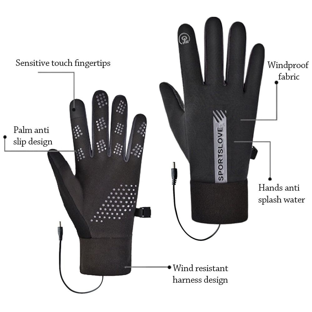 Creative Winter USB Heated Glo - Heated Gloves Electric ulasan dan harga